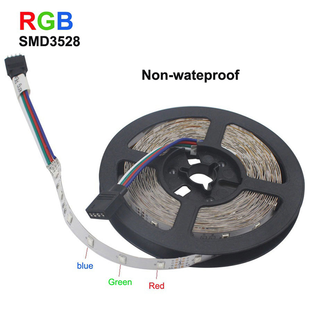 RGB SMD 3528 LED Light String with Flexible Belt for Home//Wedding Decoration