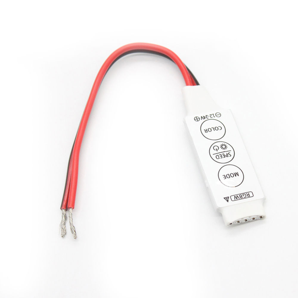 Verbinder RGBW Led Strip 5PIN 10mm Clip auf Kabel Connector RGB+W Zubehör Stripe
