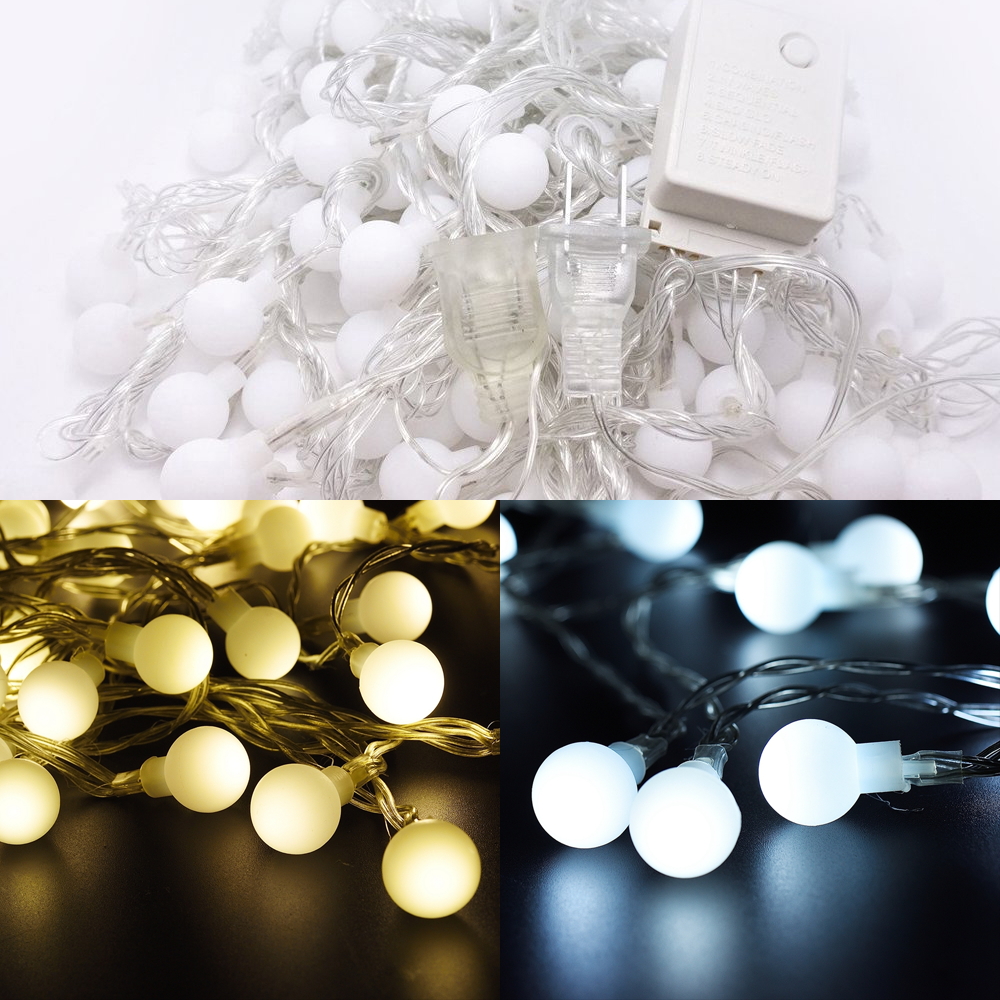 LED solaire boule lumineuse solaire boule blanc chaud//Capteur de lumière LED Balle Boule Lampe