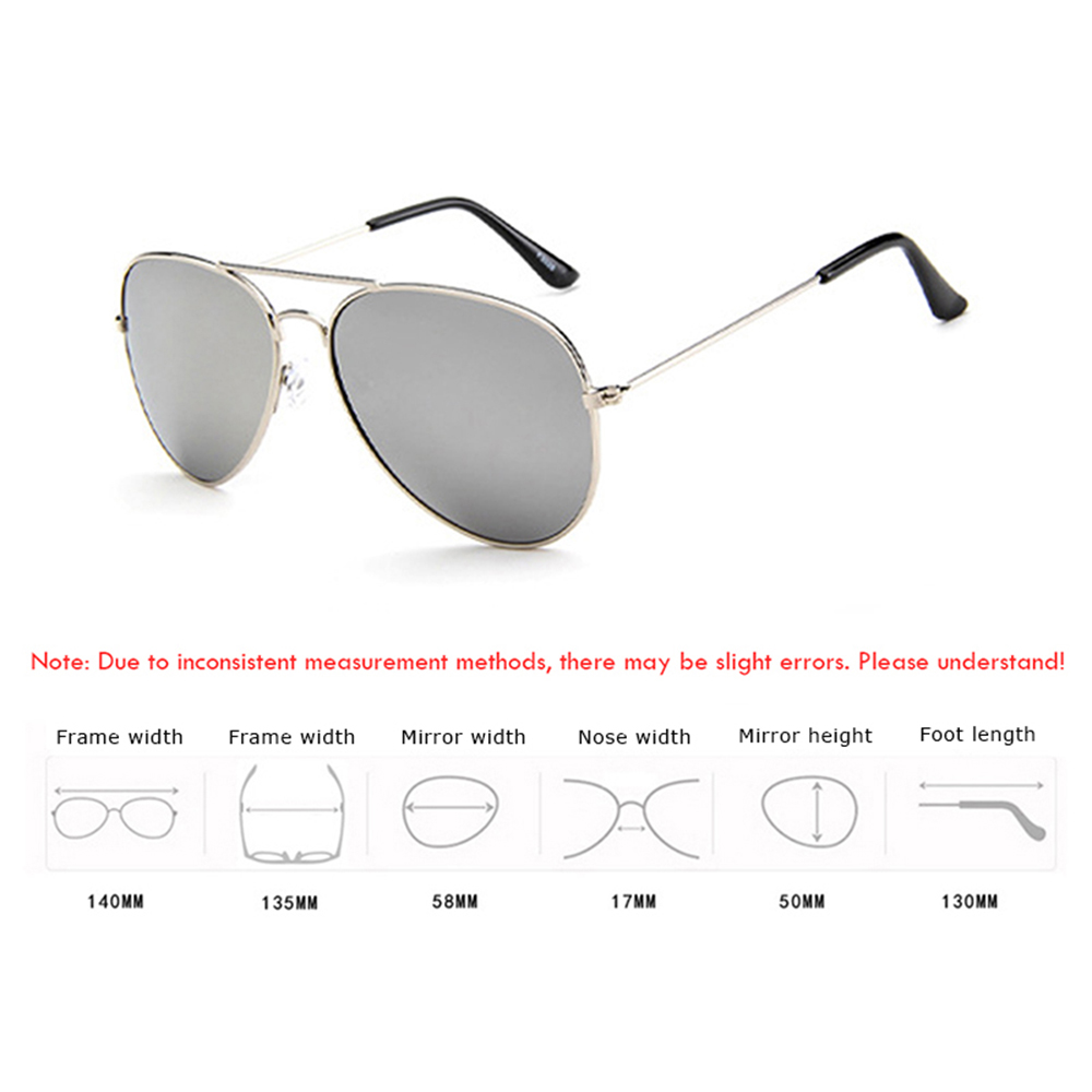 Sunglasses Aviator Extra Wide Frame Large Oversized Silver Gray Brown ...