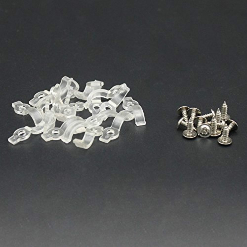 50PCS LED Strip Light Connector Adapter Cable Clips for 3528 2835 5050 5630 LED