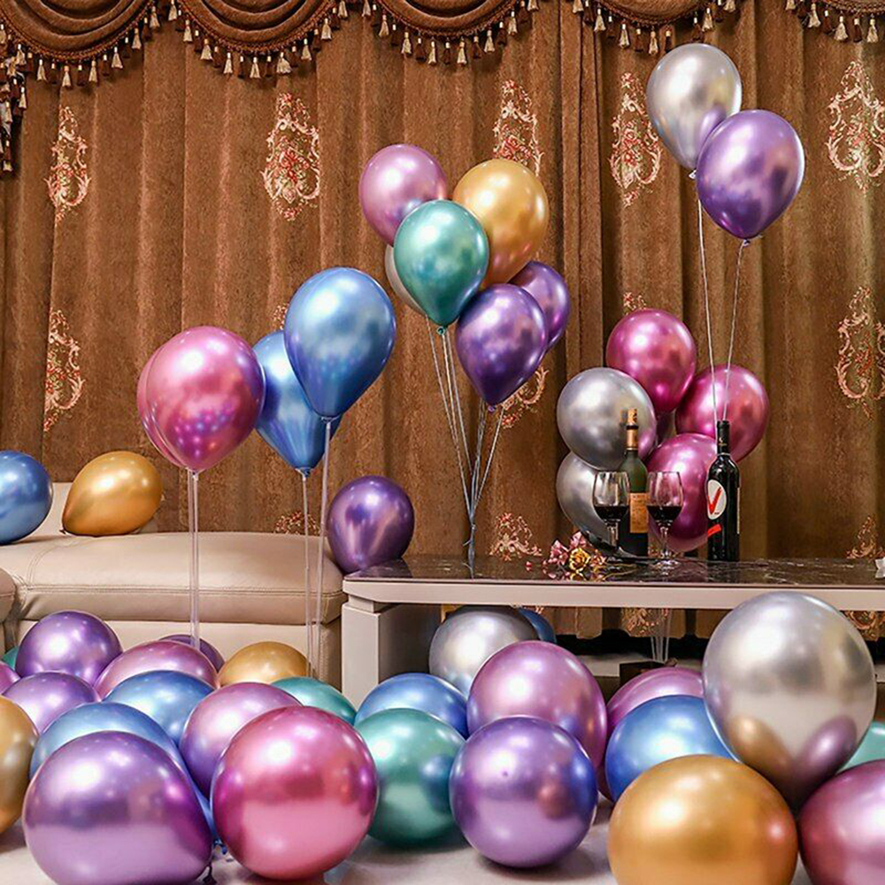 Mobel Wohnen O 30cm Luftballons Farbauswahl Metallic Latex Helium Ballon Geburtstag Hochzeit Feste Besondere Anlasse